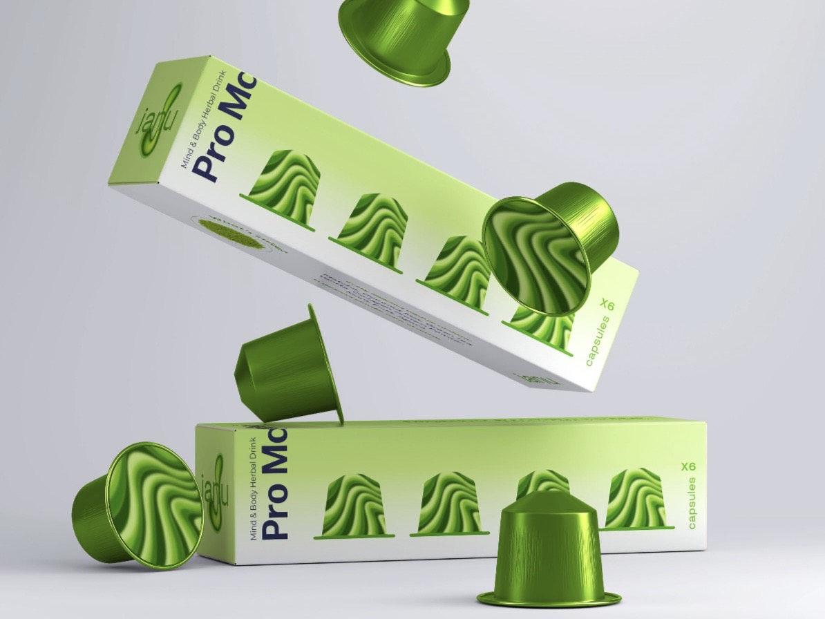 Janu — Pro Matcha capsules packaging